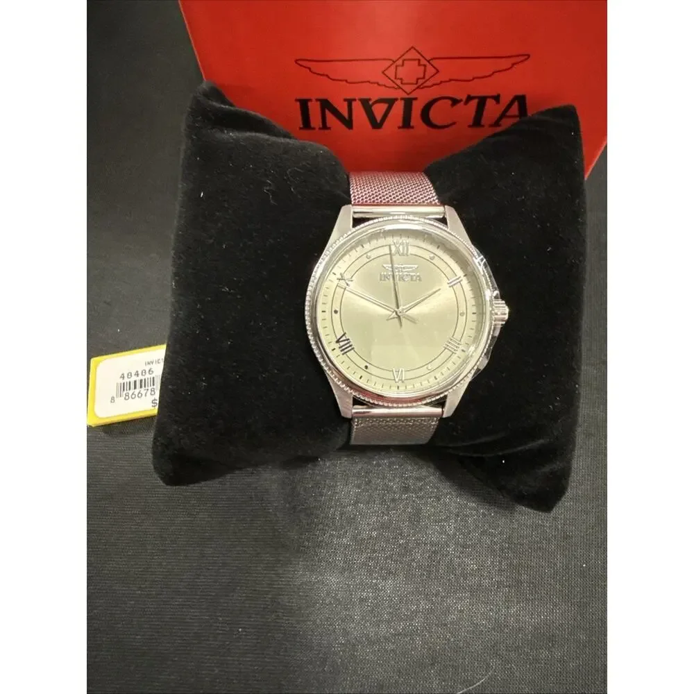 Invicta Celestial Sophia Women's Watch - 36mm,Steel (48486)-Champagne/Ivory Dial
